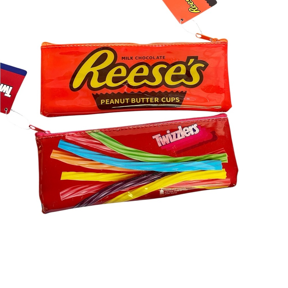 Reese's and Twizzlers Themed Pencil Cases